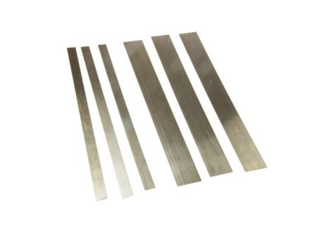 Bande Acier Ressort 65MN - Épaisseur 0.7mm, 150x500mm - Pour Bricolage, Modélisme, Réparation