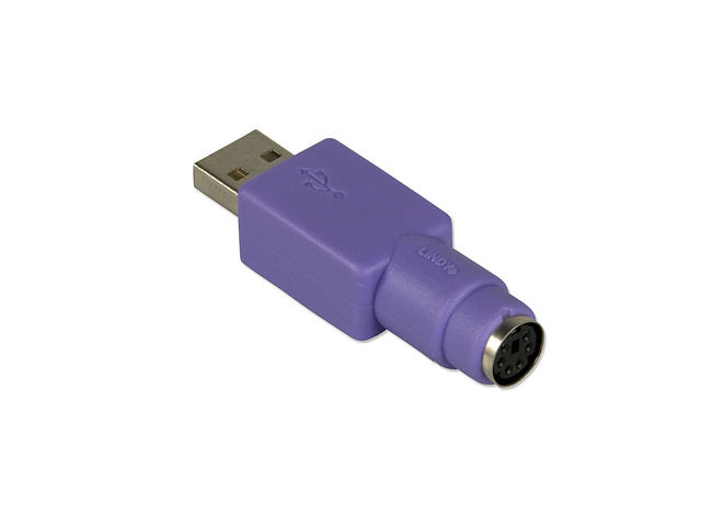 Lindy Adaptateur USB Vers PS/2 Pour Souris Et Clavier - Compatible Multi-Protocoles
