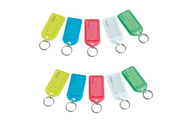 Blister 10 PORTE-CLES Quickto ASSORTIS - Gestion des clés