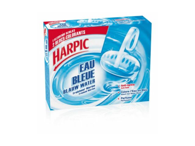 Bloc WC Eau bleue HARPIC | Contact RAJA
