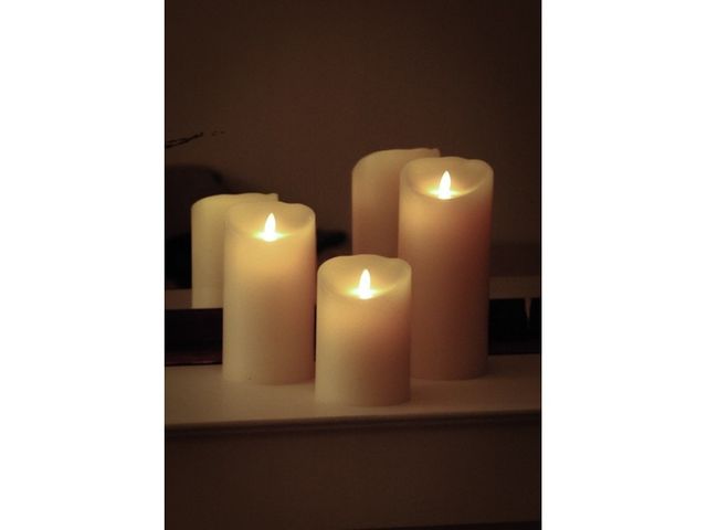 Bougies Risthò En Terre Cuite – Lot De 4, Diamètre 7 Cm, Hauteur 10 Cm – 55 Heures De Combustion – Sans Parfum