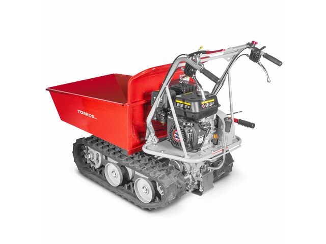 Brouette motorisée à chenilles 300kg -6,5ch démarrage éléctrique Torros ...