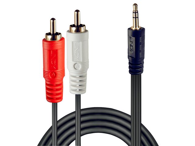 Câble Audio RCA Stéréo Vintage 5 Mètres – Rose Fluo Par Restek