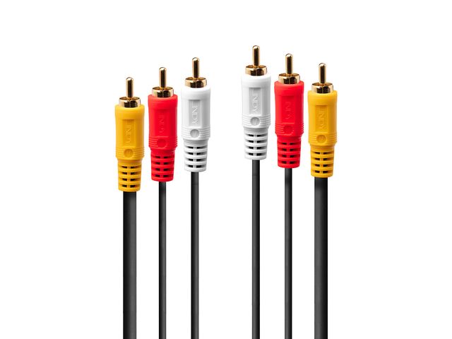 Câble Adaptateur RCA En Y 2x RCA Mâles Vers 1x RCA Femelle 15cm