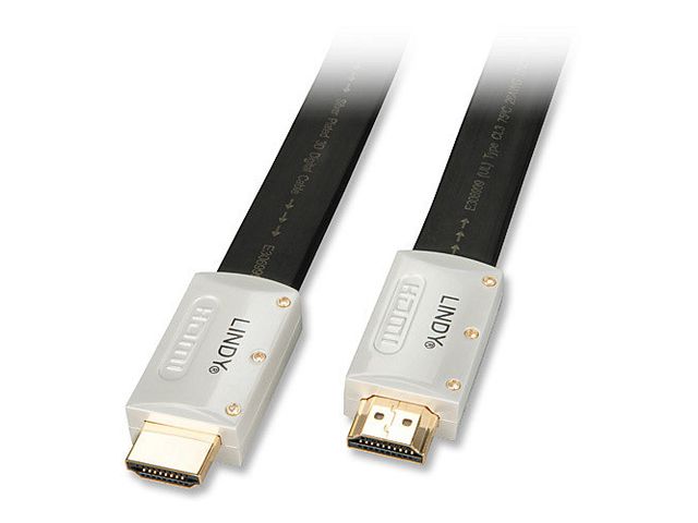 Lindy - Câble Ethernet Cat5 F/UTP 3 M Gris - Blindé, 26AWG, Pour Réseau Internet