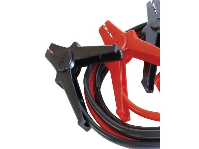 Câble De Démarrage 200A GYS - Longueur 3m, Section 10mm² - Pinces Isolées Jaunes Pour Batterie Voiture - 8