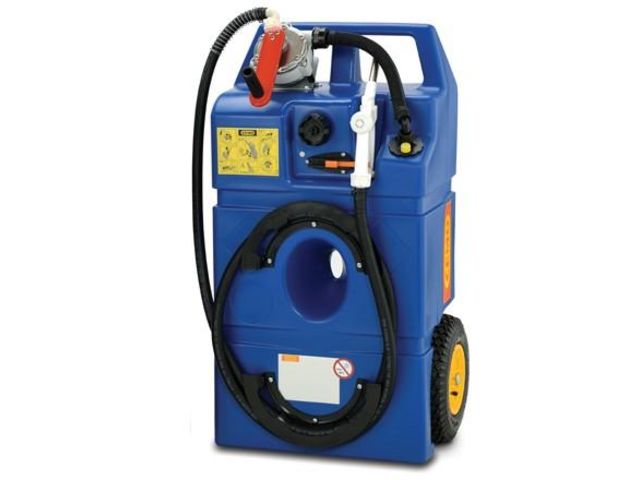 Caddy Ravitailleur AdBlue 100 Litres Pompe Manuelle Rotative Pistolet 