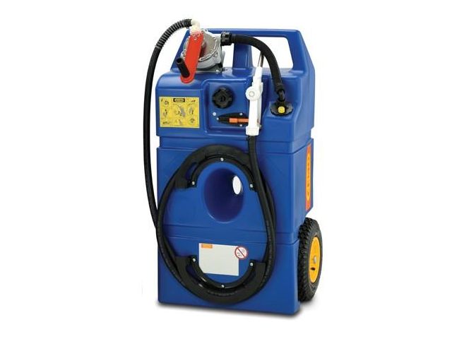 Caddy Ravitailleur AdBlue 100 Litres Pompe Manuelle Rotative Pistolet 