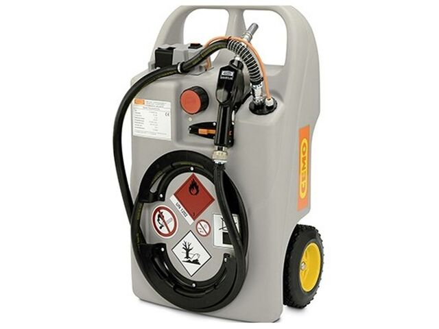 Caddy Ravitailleur Gasoil 60 Litres ADR Pompe Centri SP30 12 V 