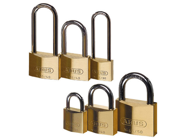Cadenas ABUS 65/45 Laiton 45mm à Clé Identique 451 - Sécurité Moyenne, Manille Acier Trempé