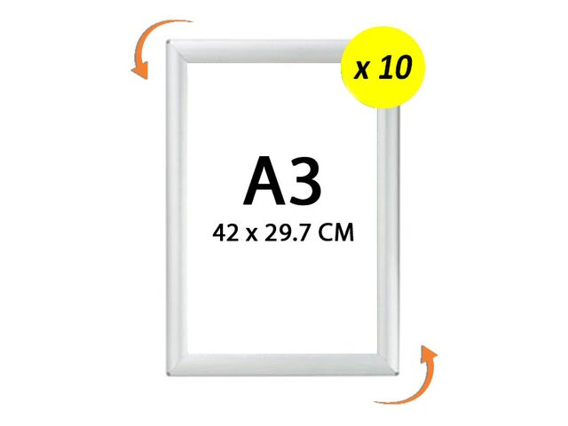 Cadre photo plastique - WALTHER Acryl - 20 x 30 cm - Transparent