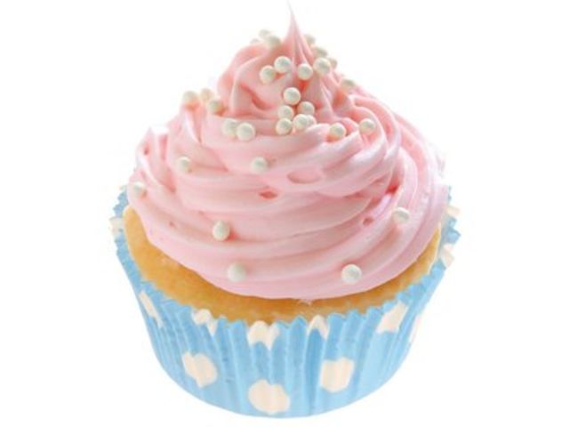 Lot De 150 Caissettes Cupcake Papier 7x6x5,5 Cm - Motif à Pois Dorés (Rose, Bleu, Violet) - Pour Pâtisserie, Fêtes, Mariage