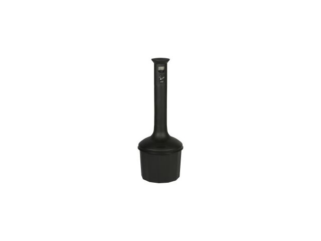 Cendrier Portable Sur Pied Avec Clip - Métal, Pliable, Pour Intérieur Et Extérieur - Couleur Orange