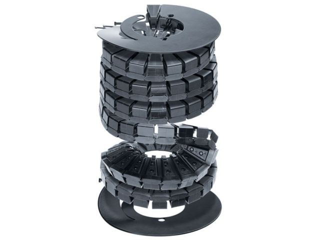 Gaine Spirale Pour Câbles - 10 M, Noir, Diamètre 6 Mm, Pour Regrouper Et Protéger Les Fils TV, PC, Home Cinéma