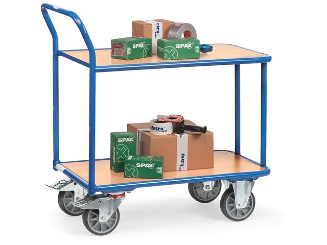 Chariot à plateaux pour transport ou montage de produits | Modèle 2602 - FETRA FRANCE