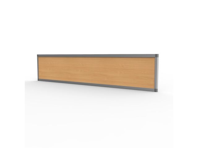 Lot De 8 Cloisons De Séparation De Bureau - 42,8 X 36 X 33,3 Cm - Blanc, En Plastique Rigide
