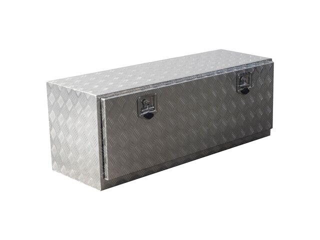 Homcom - HOMCOM Boite De Rangement - Boîte à Outils En Aluminium Caisse A Outil Alu Verrouillage Cle Dim 50l X 155l X 205h Cm