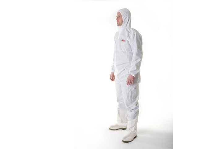 thumbnail image 2 of 3M 4540+ Protective Spray Painting Suit Coverall – Type 5/6 – Size XL 2 of 5