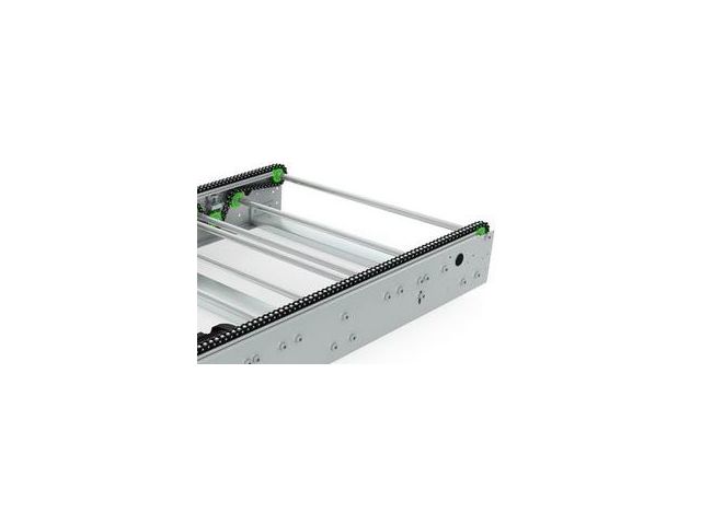 Connecteur Pour Bande Transporteuse MS25 - Longueur 400 Mm - Fixation Par Boulons