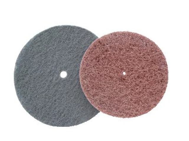 Lot De 4 Disques à Lamelles En Fibre De Nylon Grain 320 - Pour Polissage Acier Inoxydable Et Bois, Diamètre 100 Mm