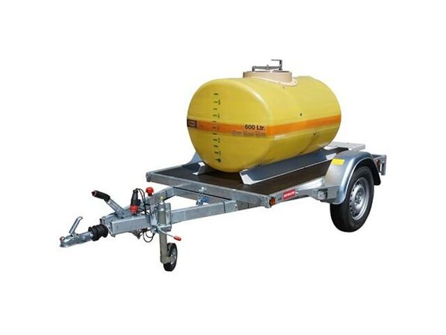 Ensemble Cuve Ovale PFV Nue 600 Litres Sur Remorque Routi re Pour Eau 