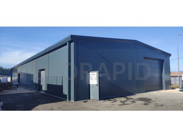 Entrepôts industriel type ECORAPID® pour logistique, transport, garages