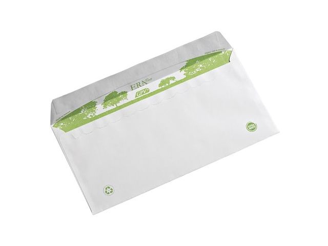 Boîte De 500 Enveloppes Blanches DL (110x220 Mm) - Papier 80 G/m², Autocollantes, Certifié PEFC - 4
