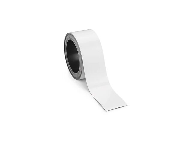Rouleau D’aimant Flexible 30 Mètres – Largeur 4 Cm, épaisseur 0,9 Mm – Face Magnétique Lisse – Pour Bricolage, étiquettes