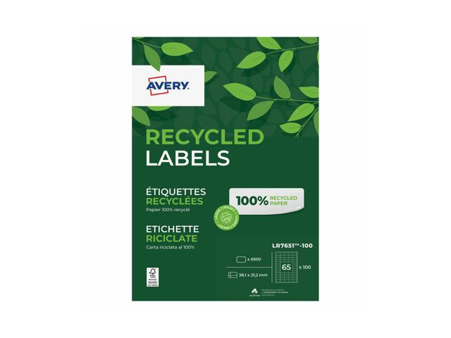 Étiquettes autocollantes - Non spécifié - Laser glossy - 10 feuilles