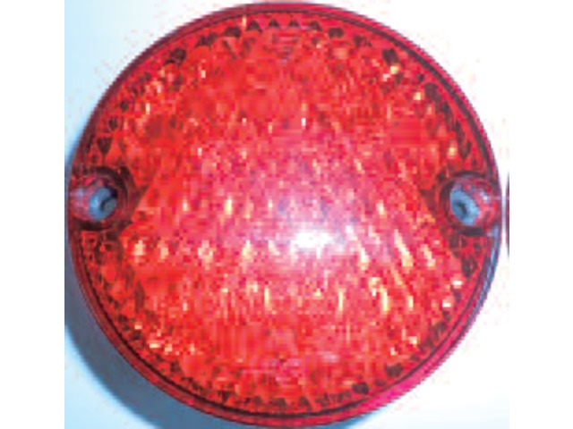 Couvercle De Feu Arrière Camion Incassable – PC Rouge, Compatible DAF LF45/LF55, Renault Midlum, Nissan Cabstar