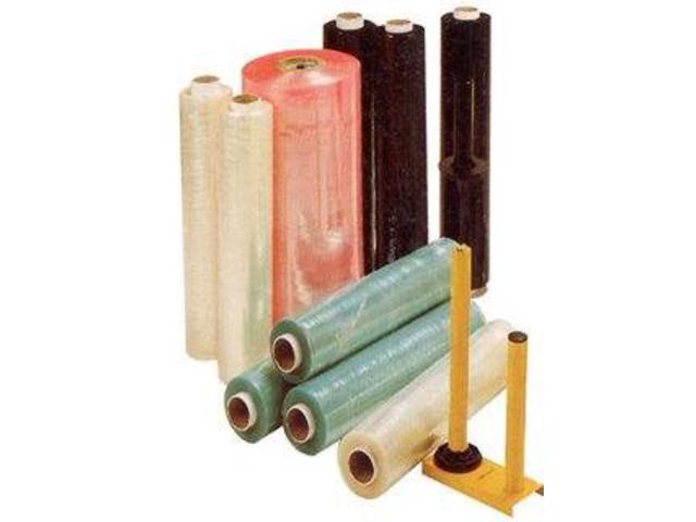 Film Noir Étirable Palette - 2 Rouleaux 50 Cm X 350 M - Protection Colis Et Meubles - 23 µm - 150% Élasticité