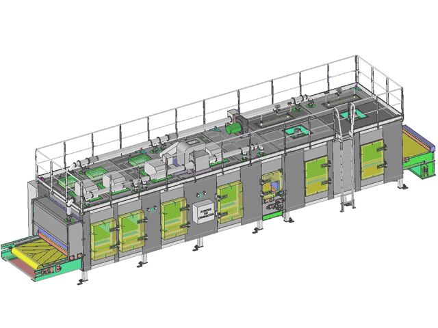 Four continu/ four à passage 2 zones | Contact ELMETHERM SASU
