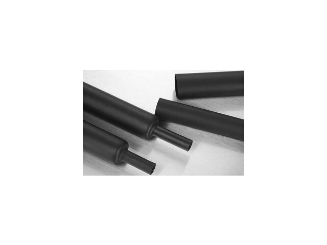 Gaine Thermorétractable QUARKZMAN 50mm Diamètre - Tube Rétractable 2:1 Noir 1m - Isolation Électrique Robuste Et Professionnelle