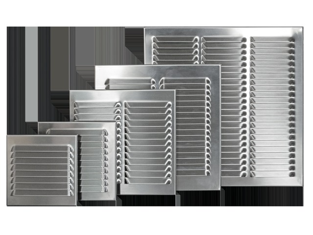 Grille en inox pour filtres de sortie type LV4xx à LV5xx