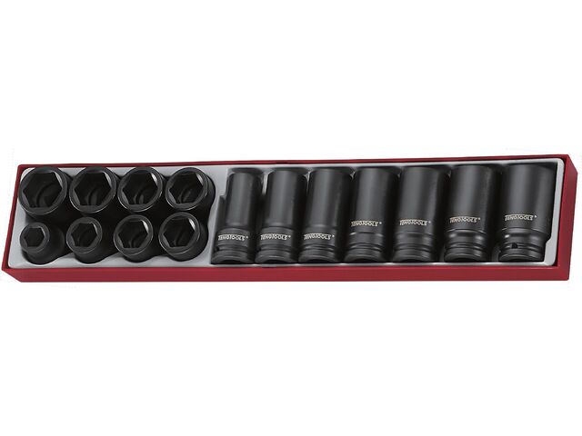 US PRO Tools 3979 Douille à Choc Universelle 3/8" - CR-MO Durcie Pour Outils à Percussion
