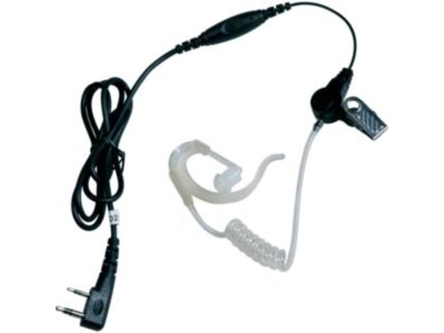 5 X écouteurs Intra-auriculaires Avec Tube D'air Transparent Et Connecteur 3,5mm Jack - Compatibles Micro Radio