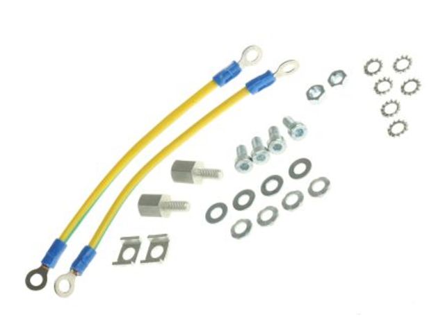 Kit De Câbles De Mise à La Terre Voiture 5 Points - Améliore Démarrage Et Performances électriques
