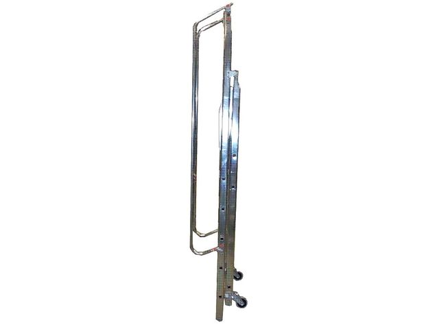 Marche Pliante En Acier Inox 316 Pour Mât De Bateau - Dimension Base 10,9x4,7 Cm - Échelon Antidérapant Pour Yacht, Voilier