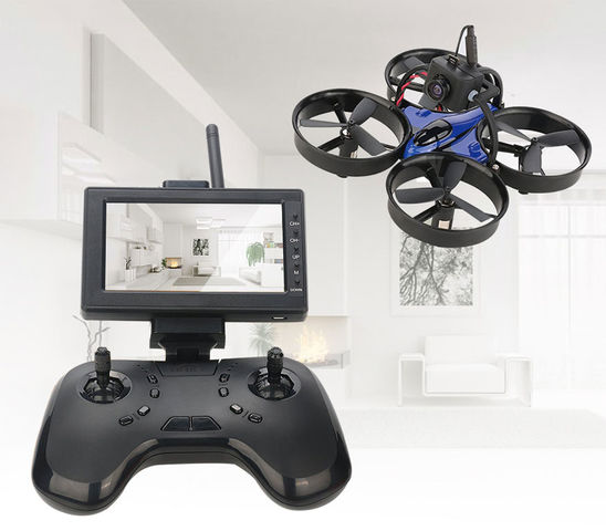 Drone De Course PNJ R-Racer RTF - Caméra FPV 720p, 100 Km/h, Moteurs Brushless - Prêt à Voler Avec Mallette