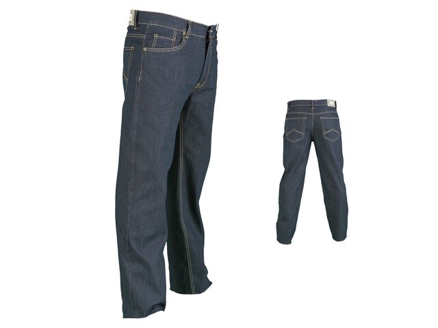 Pantalon Jean Gris Délavé ZERREZ Taille 50 - Coupe Droite Stretch - Occasion Très Bon état