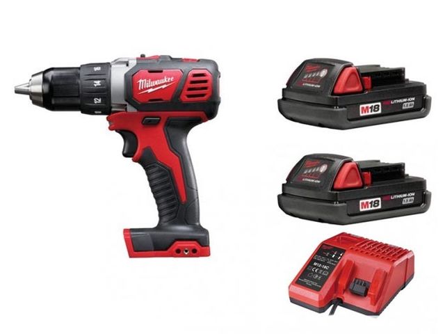Perceuse Visseuse Milwaukee M18 Bdd 152c 18v 1 5ah 2 Batteries Chargeur 4933451415 Contact Maxoutil