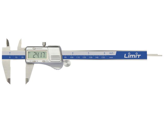 Pied à Coulisse Digital 300 Mm - Précision 0,01 Mm - Acier Inox - Coffret étui - 5