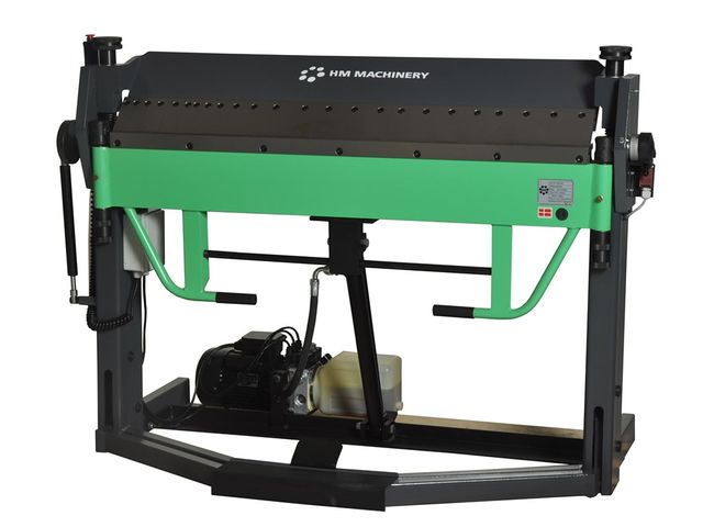 Plieuse Manuelle Tôle MSW-PBR-1270 - Largeur 1270 Mm, Épaisseur Max 2 Mm | Pliage 0-135°, Pédale, Rail DIN