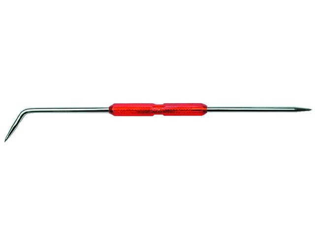 Pince Isolée TOTAL 200mm - Certifiée VDE 1000V - Chrome Vanadium - Pointe Courbe