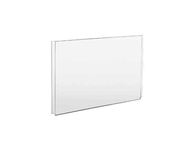 Présentoir A4 Sur Pied Réglable DUKZURA - Lot De 2 - Porte-menu Restaurant/bureau - Noir
