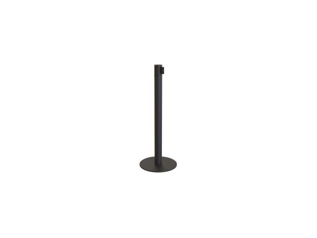 Support Panneau A4 Pour Barrière File D'Attente - Acier Inox - Fixation Facile Sur Poteau à Sangle
