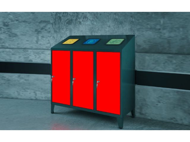 Poubelle De Tri Selectif Contact Akaze