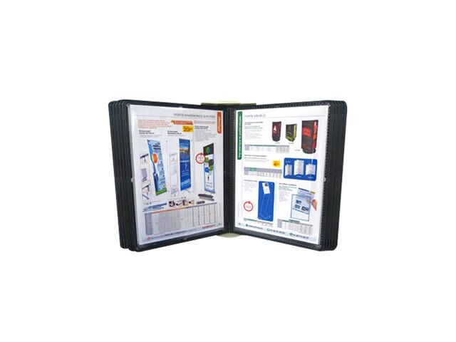 Tableau De Présentation Pliable En Mousse 3 Volets - Format A1/A2 (840x594 Mm), Noir - Pour Expositions, écoles, Bureaux - Support Autonome