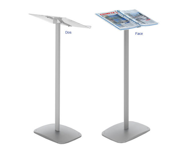 Pupitre à Partitions Réglable Sur Pied - Métal Robuste Pour Musiciens Et Études