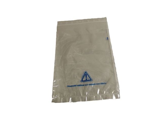 100 Sachets Zip Double Poche 160x220mm - Type Kangourou - Pour Échantillons Et Documents - Polyéthylène Alimentaire